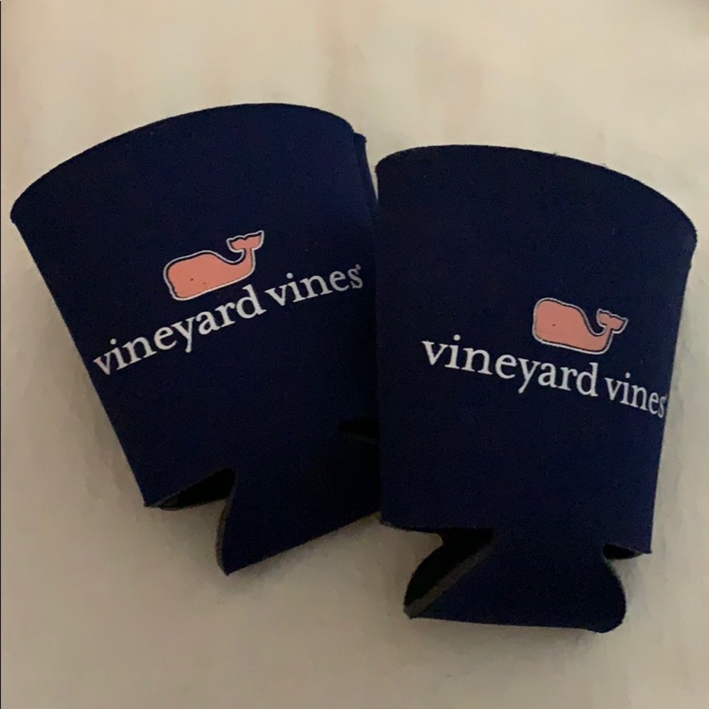Navy VINEYARD VINES koozies